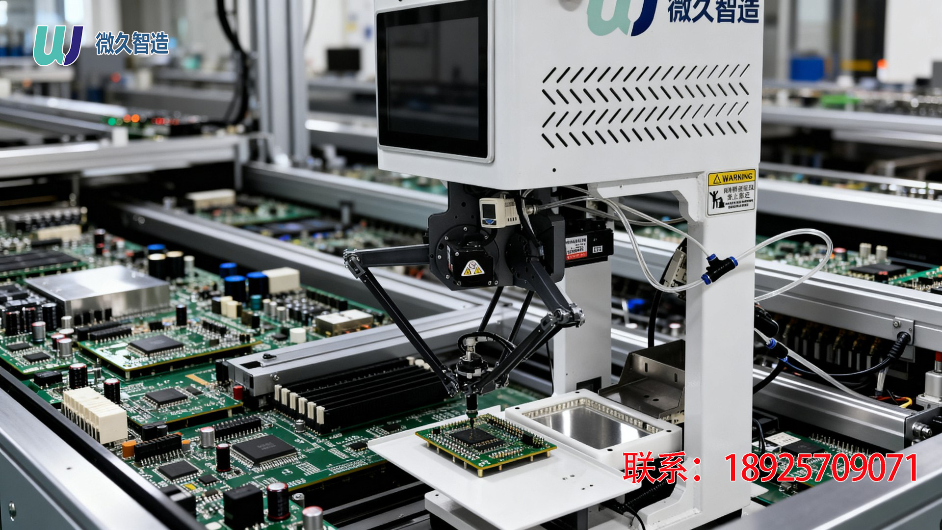 Parallel Spider Robot – Easy‑Use Automatic Small Parts Plating Machine for CNC Workshops image 1