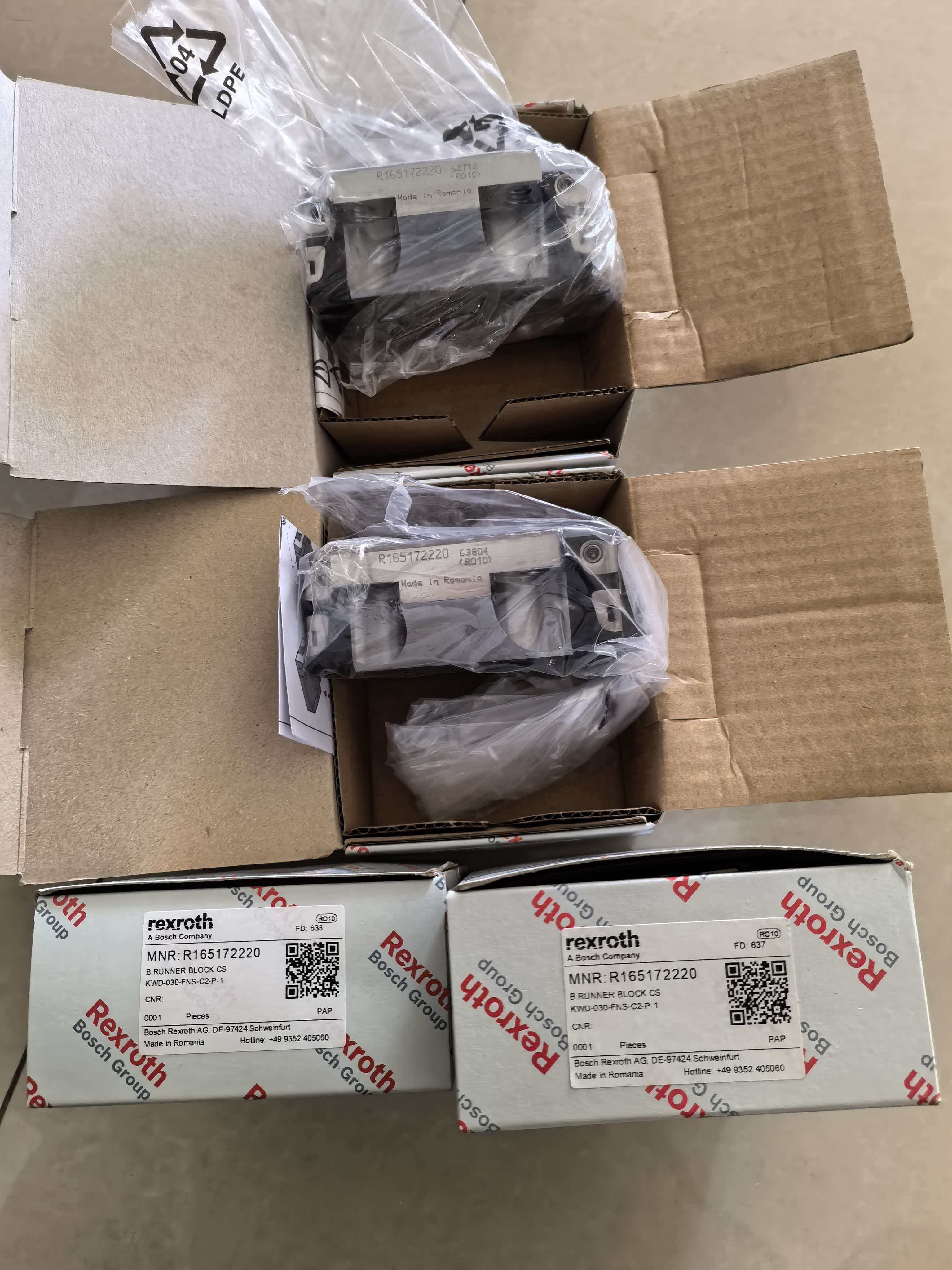 R165181320 高精度 Rexroth 线性导轨滑块 &ndash; 德国制造 图像 8